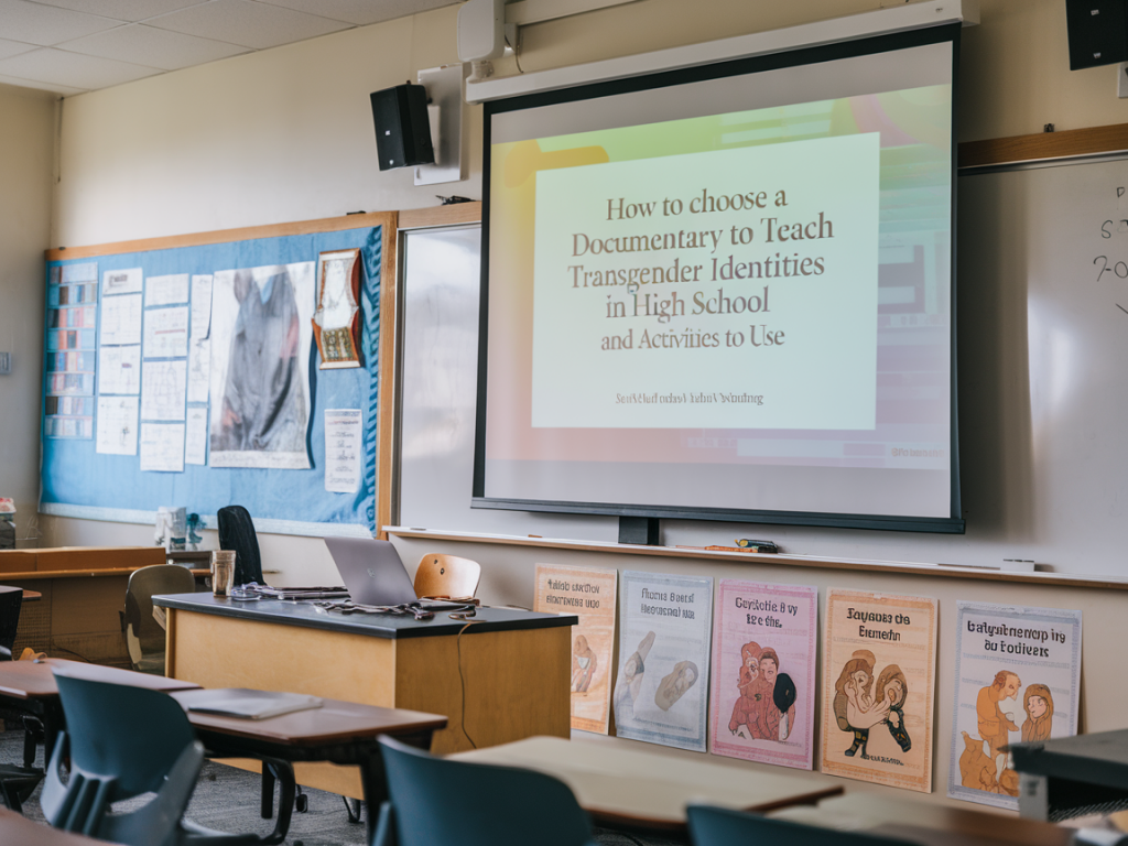 Cómo elegir un documental para enseñar sobre identidades trans en secundaria y qué actividades usar