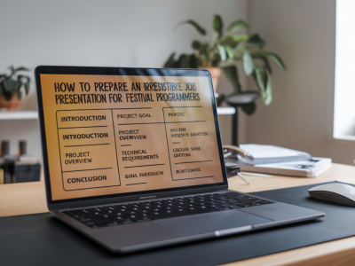 Cómo preparar una carta de presentación irresistible para programadores de festivales