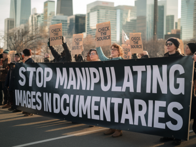 Cómo detectar y contextualizar imágenes de archivo manipuladas en un documental de denuncia