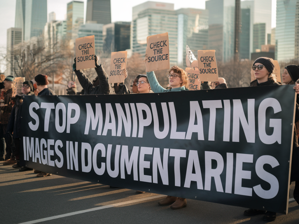 Cómo detectar y contextualizar imágenes de archivo manipuladas en un documental de denuncia