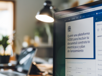 Qué pedir a una plataforma vod para incluir tu documental: contrato, métricas y plan de lanzamiento